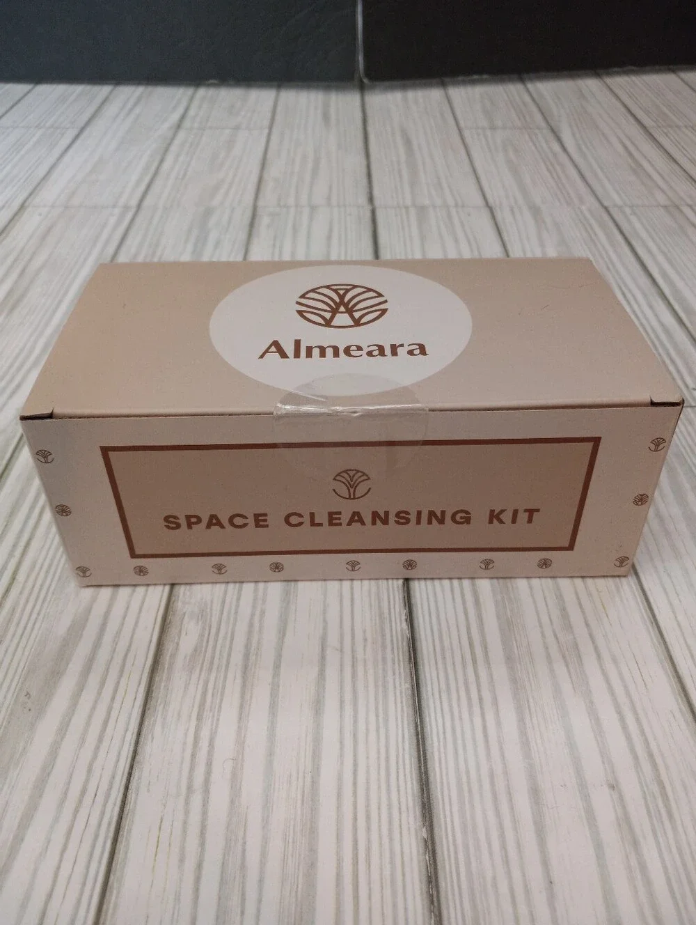Almeara Space Cleansing Kit Soy Wax Candle Combo Lavender & White Sage